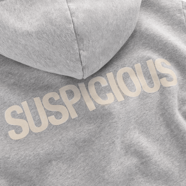 (SS24) The Suspicious Hoodie - Neutral Heather