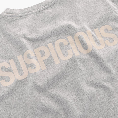 (SS24) The Suspicious Tee - Neutral Heather