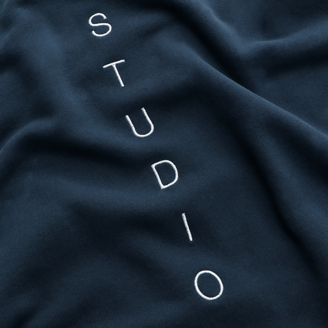 (SS24) The Studios Hoodie - Coastal Blue