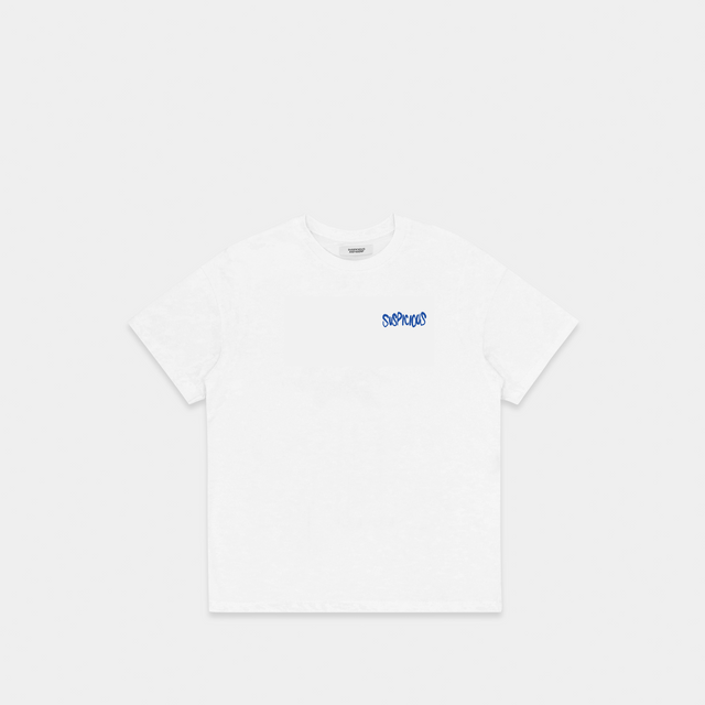 (The Athletics) The Coloured Sports Tee - White