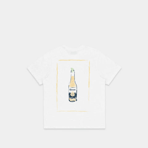 (The Athletics) The Corona Tee - White