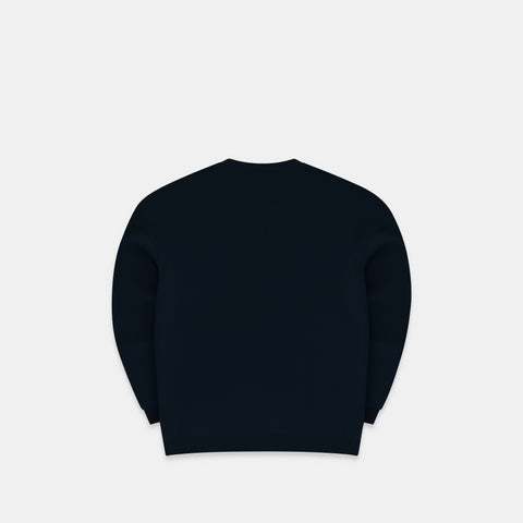 (Fall '24) The Smiley Knitted Sweat - Navy