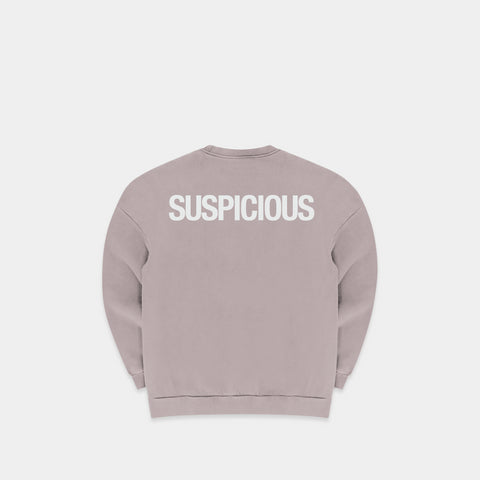 (Fall '24) The Suspicious Crewneck - Nomad Grey