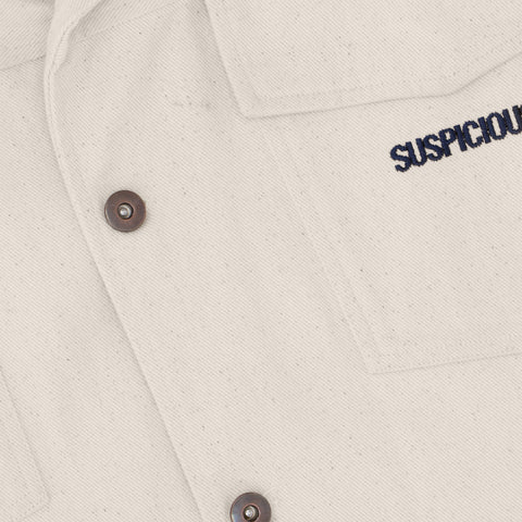 (Fall '24) The Suspicious Twill Jacket - Natural