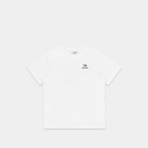 The Smokey Vegetable Tee - White