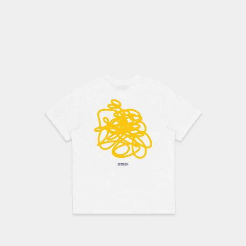 The Spaghetti Tee - White