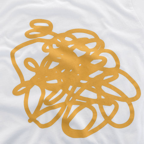 The Spaghetti Tee - White