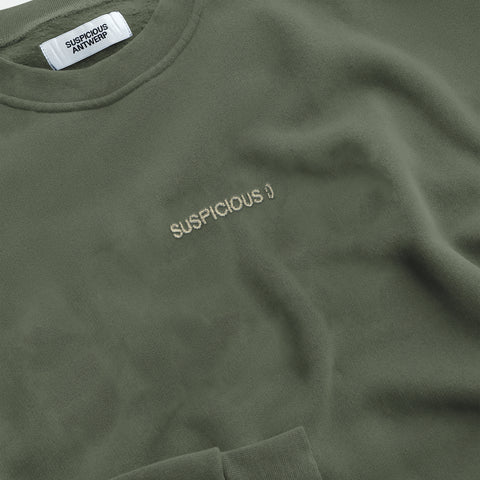 (SS24) The Smiley Crewneck - Sage