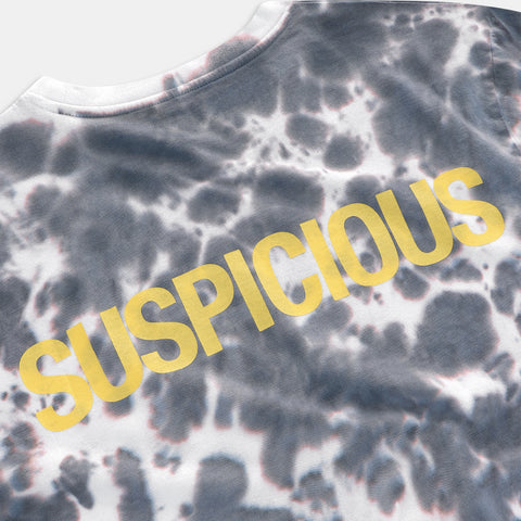 (SS24) The Suspicious Tee - Tie Dye / Black