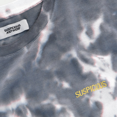 (SS24) The Suspicious Tee - Tie Dye / Black