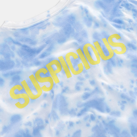 (SS24) The Suspicious Tee - Tie Dye / Vista Blue