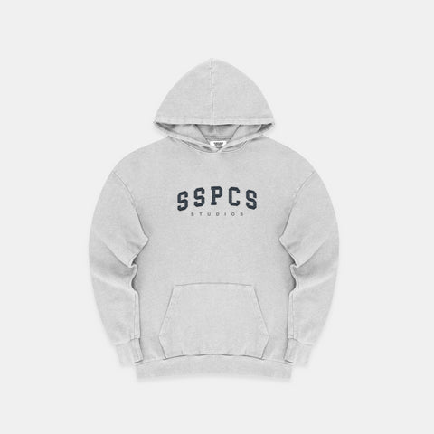 (SS24) The Varsity Hoodie - Neutral Heather