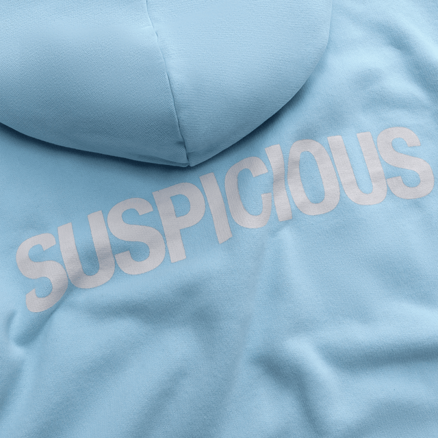 (SS24) The Suspicious Hoodie - Coral Blue