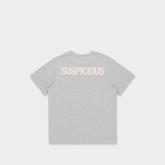 (SS24) The Suspicious Tee - Neutral Heather