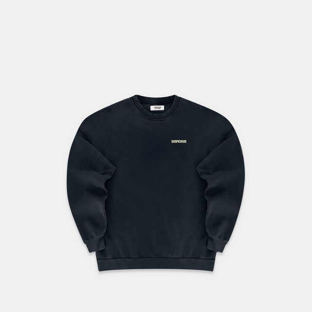 (The Athletics) The Suspicious Tennis Crewneck - Nightfall