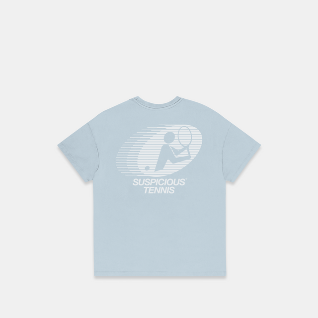 (The Athletics) The Suspicious Tennis Tee - Clear Sky