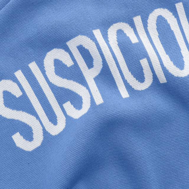 The Suspicious Summer Knit - Coral Blue