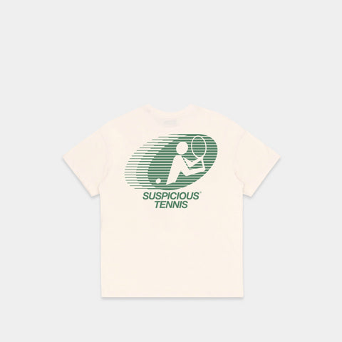 (The Athletics) The Suspicious Tennis Tee - Natural