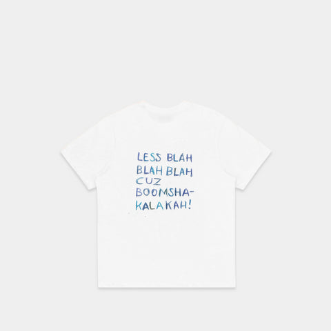 The Boomshakalakah Tee - White