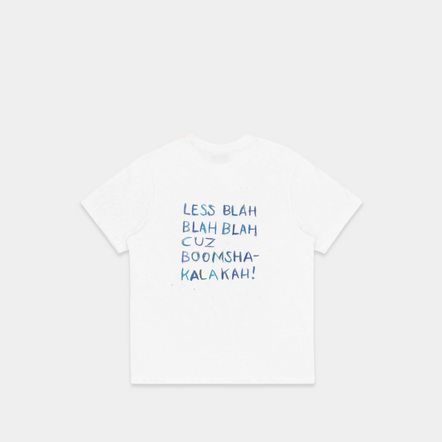 The Boomshakalakah Tee - White