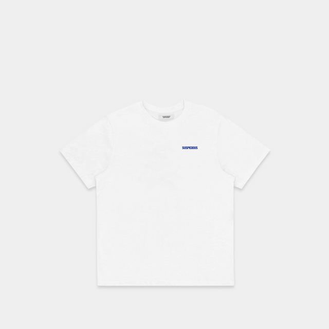 The Extended Broadcast Tee - White