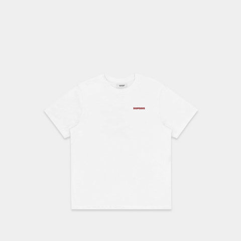 The Cheese, Wine and Sunset Tee - White