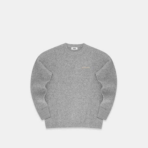 The Suspicious 2 Knitted Sweat - Heather Grey