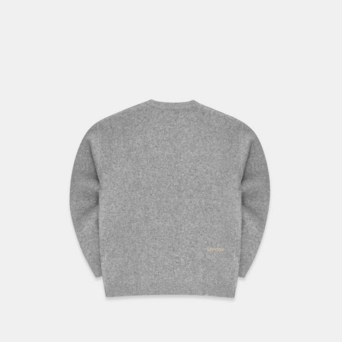 The Suspicious 2 Knitted Sweat - Heather Grey