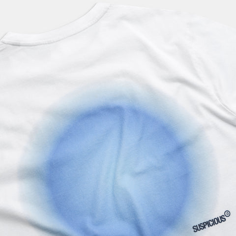 (SS24) The Aura Tee - White / Blue