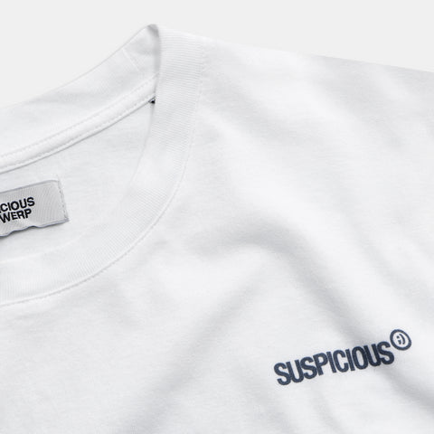 (SS24) The Aura Tee - White / Blue