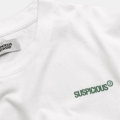 (SS24) The Aura Tee - White / Green