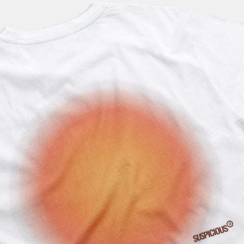 (SS24) The Aura Tee - White / Orange