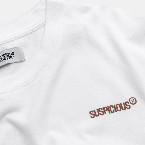 (SS24) The Aura Tee - White / Orange