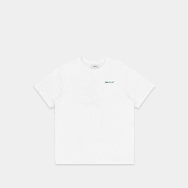 (SS24) The Aura Tee - White / Green