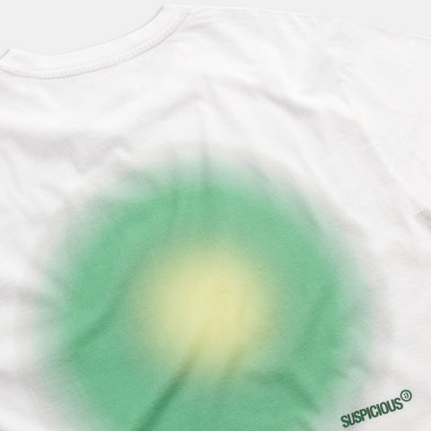 (SS24) The Aura Tee - White / Green