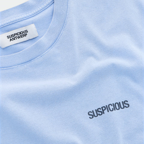 (SS24) The Suspicious Tee - Vista Blue