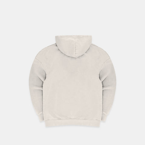 The Label Hoodie - River Grey