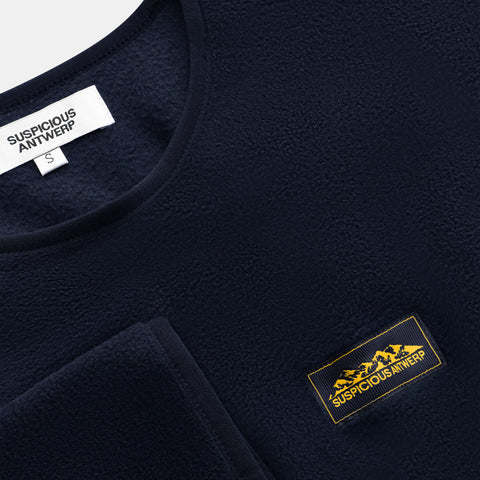 The Label Polar Crewneck - Navy