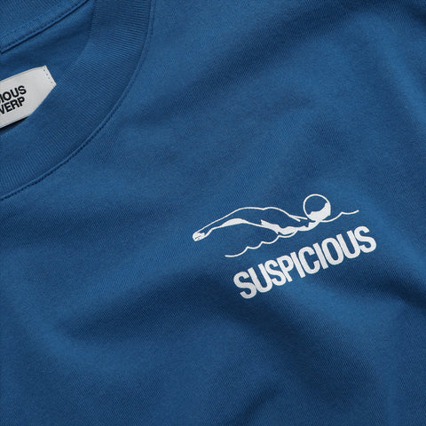 (The Athletics) The Swimming Team Tee - Bellwether Blue