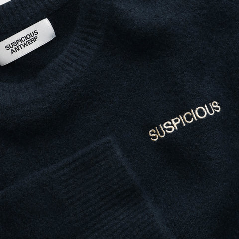 The Suspicious 2 Knitted Sweat - Midnight