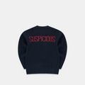 The Suspicious Jacquard Knitted Sweat - Nightfall