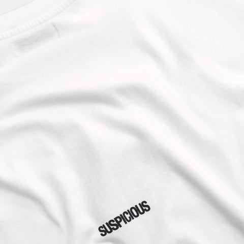 The Suspicious Ski Tee - White