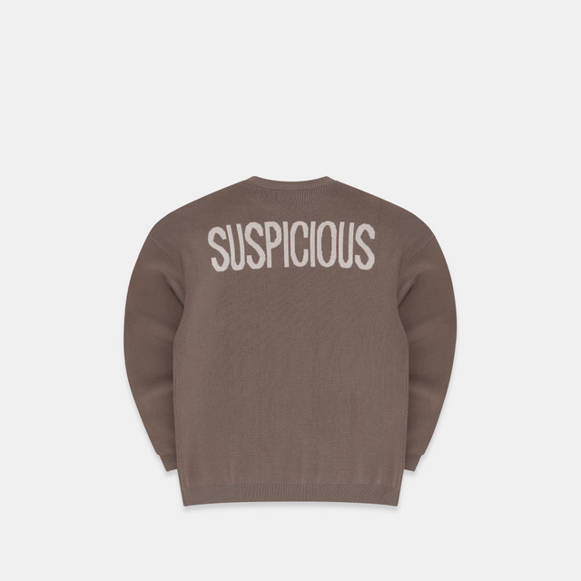The Suspicious Summer Knit - Brown