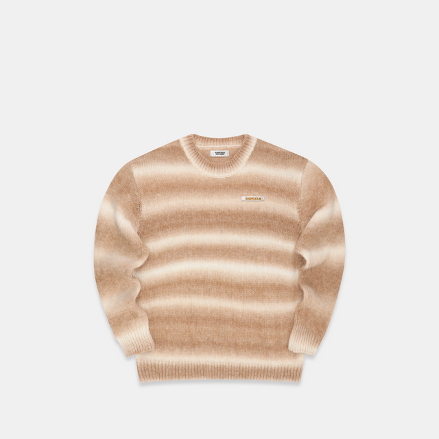 (Winter '24) The Gradient Knitted Sweat - Orange