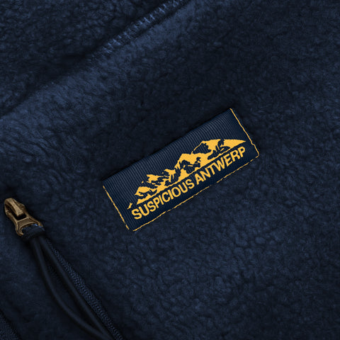 The Landscape Sherpa Jacket - Navy