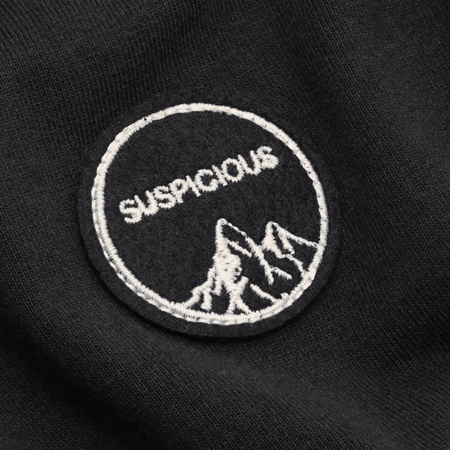 The Summit Patch Tee - Black