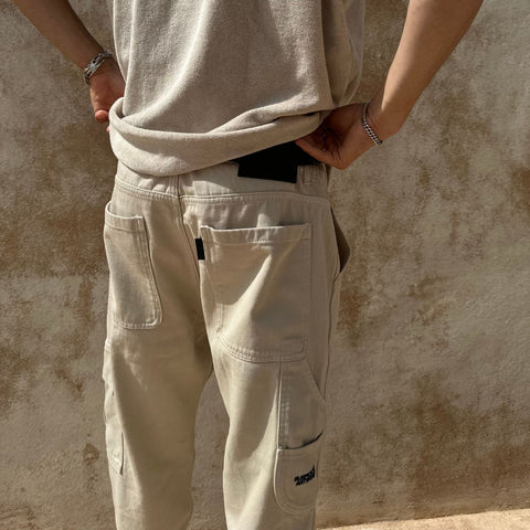 (SS24) The Essentials Cargo Pants - Dune