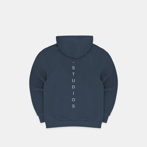 (SS24) The Studios Hoodie - Coastal Blue