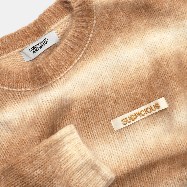 (Winter '24) The Gradient Knitted Sweat - Orange