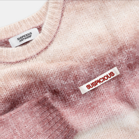 The Label Gradient Knit - Sea Pink